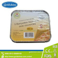 aluminium foil container for food